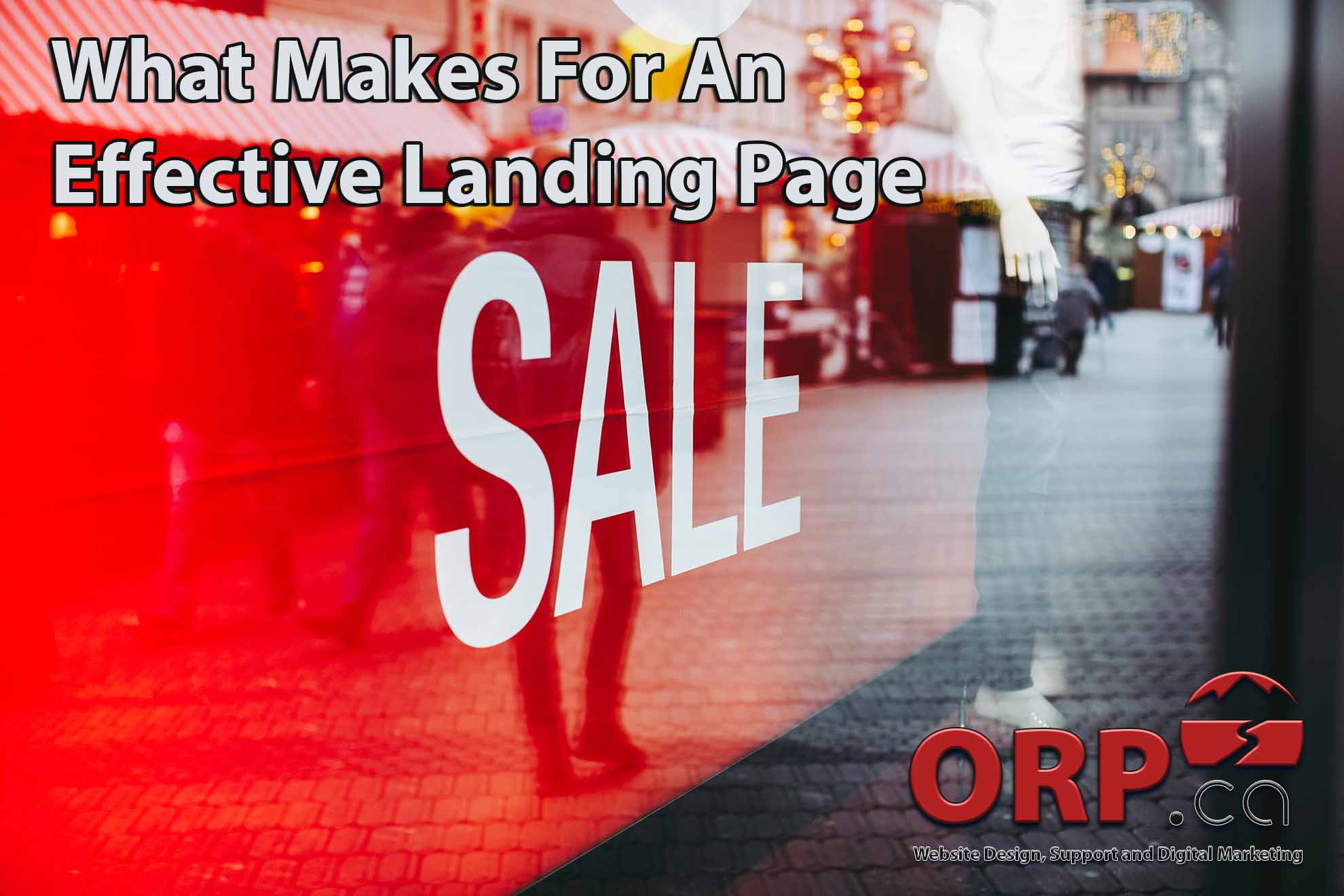 What Makes For An Effective Landing Page
