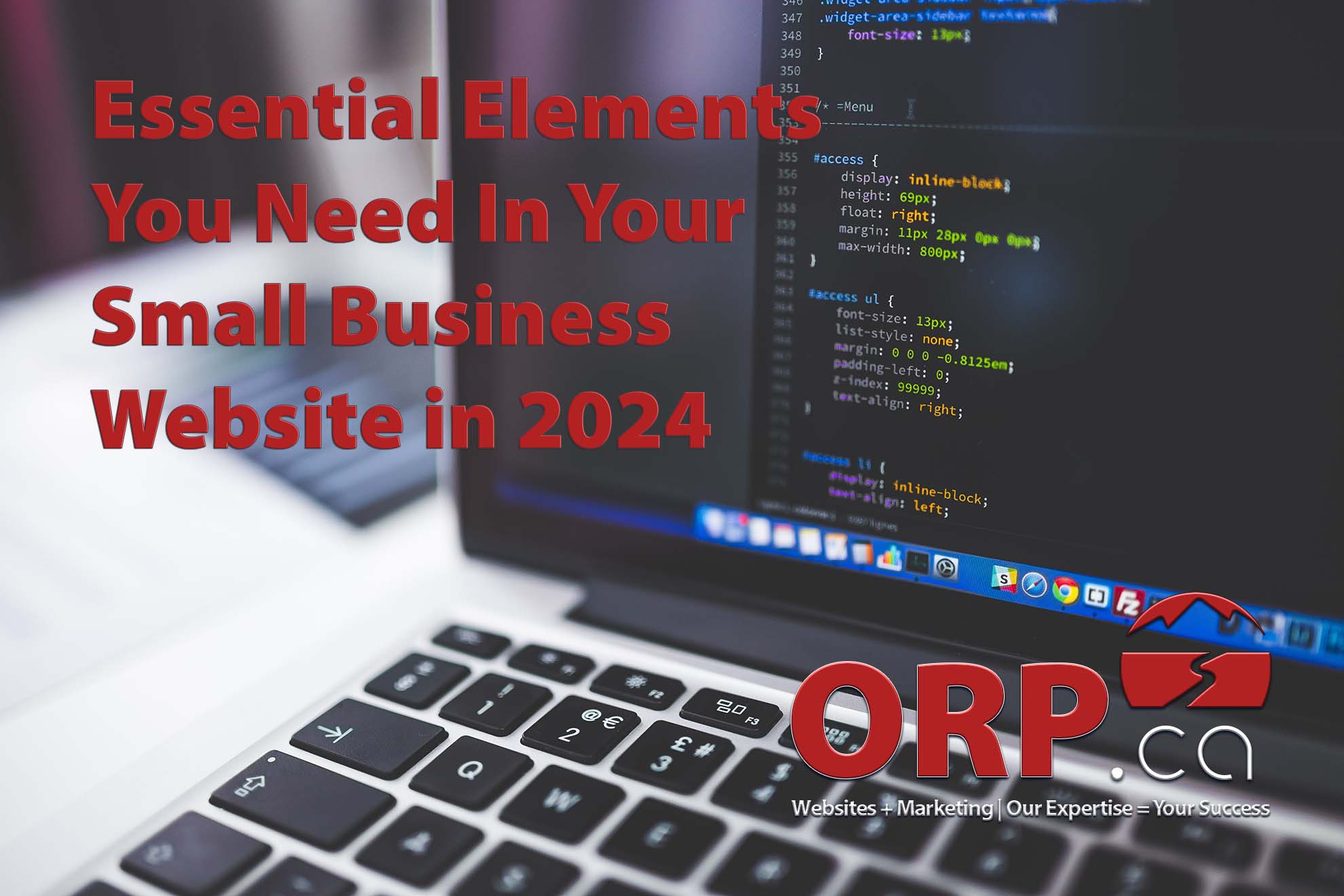 Essential Elements You Need In Your Small Business Website in 2024